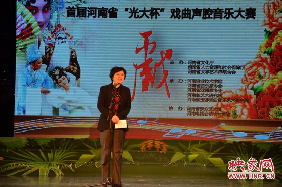 河南省文化廳廳長楊麗萍講話