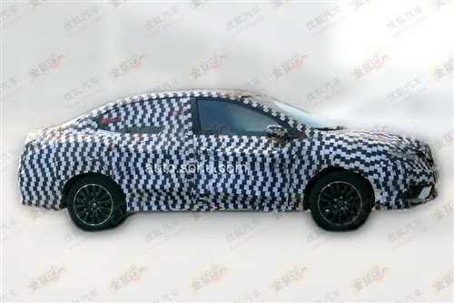 廣汽本田全新緊湊型車諜照