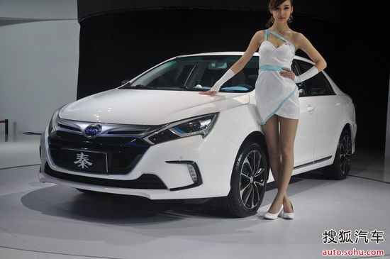 比亞迪混合動(dòng)力車型秦