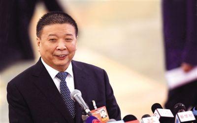 國土資源部部長姜大明。新華社記者