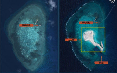 日媒：美國無力應(yīng)對(duì)北京南海造陸 中國試探成功